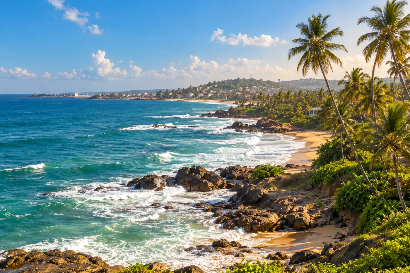 Illustrative Cape Coast coastline